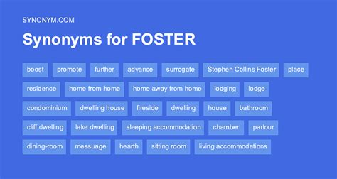 foster synonym.